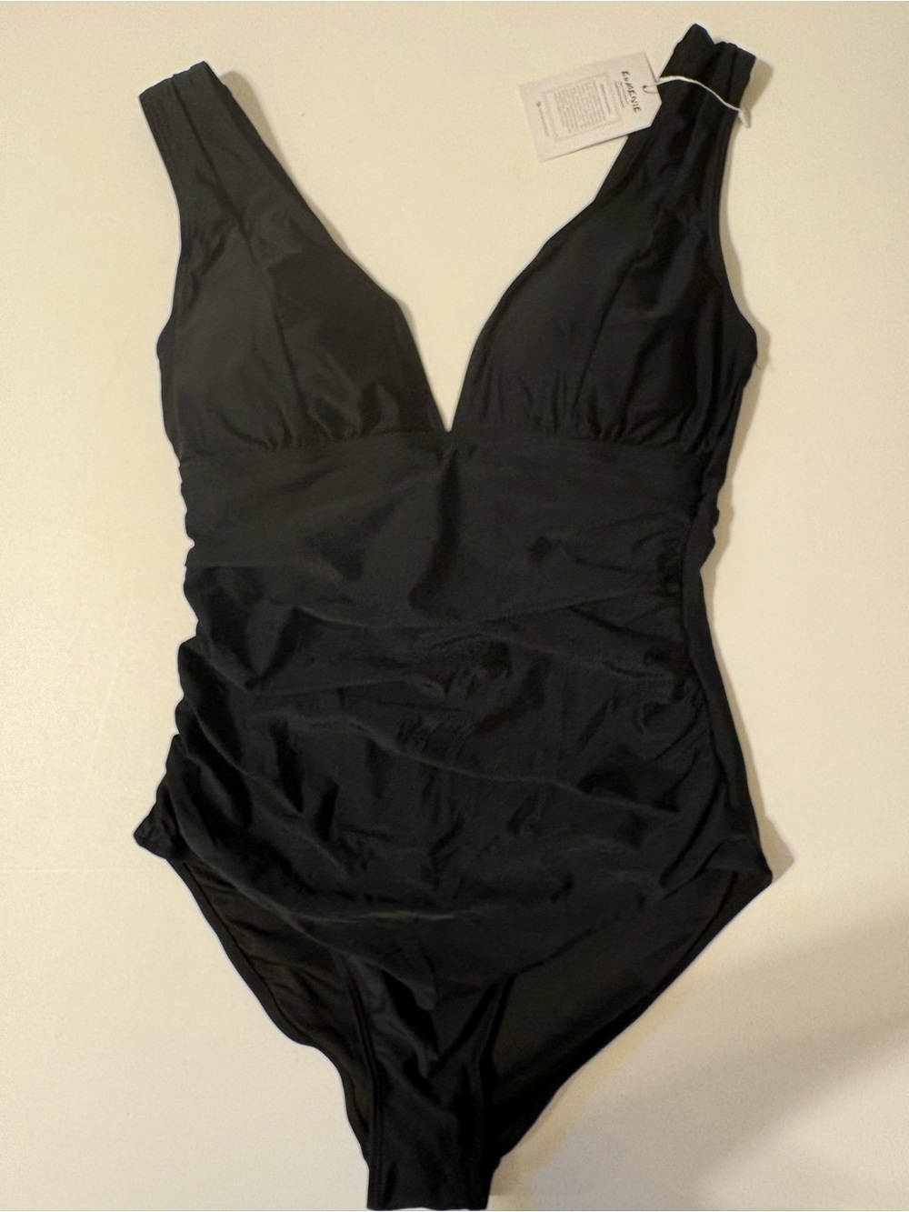 Classic Black Women’s One-Piece Swimsuit